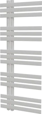 Produktbild von Schulte Badheizkörper IGNIS, 120x50 cm, Weiß, seitlich versetzter Mittelanschluss, ohne Heizstab