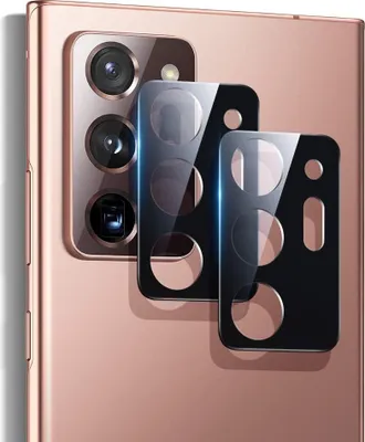 Produktbild von MSM Galaxy Note 20 Ultra Kamera Schutzglas 9H 3D Fingerabdruckabweisend Blasenfreie Anbringung 2 Stück