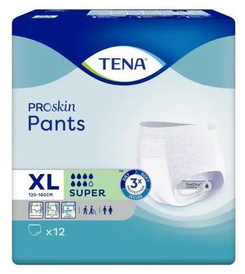 Obrázek produktu pro Kalhotky Tena Super XL pro inkontinenci 12 ks