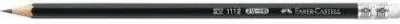 Produktbild von Faber-Castell 1111 HB, HB, Schwarz, Rund