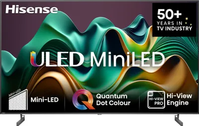 Obrázok produktu pre Hisense 50U6NQ, 127 cm (50"), 3840 x 2160 px, ULED, Smart TV, Wi-Fi, Šedá