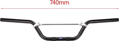 Produktbild von 740 mm Alu Lenker Strebe Schwarz Pit Bike Dirt Bike Pocket Bike Cross HMParts