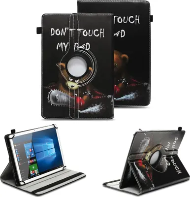 Produktbild von Tablet Hülle für Doogee Tab A9 /A9 Pro 10.1 360° Drehbar Case Cover Stand SchutzFarben:Motiv 9