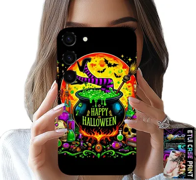 Produktbild von Gehäuse Für Samsung Galaxy S23 - Hexenstab Halloween Glas