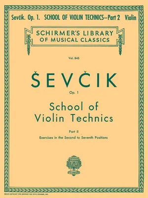 Produktbild von School of Violin Technics, Op. 1 - Book 2