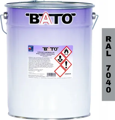 Produktbild von Zweikomponentige Polyurethan-Grundierung Grau Ral 7040 A 12,5 L (11,5 L Farbe + 0,5 L Härtungsmittel)