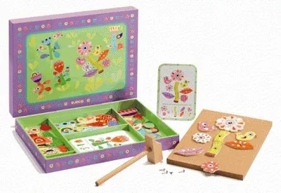 Obrázok produktu pre Hra s kladivkami Djeco: Záhrada
