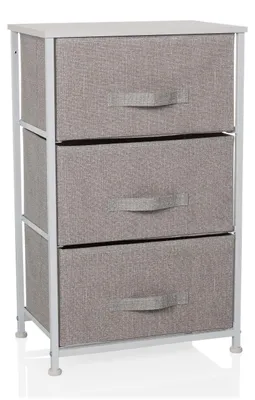 Immagine prodotto di hjh LIVING Cassettiera a 3 cassetti FOLDRESS M Mobile credenza 73,0 x 45,0 x 30,0 cm