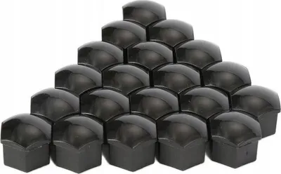 Obrázok produktu pre Krytky skrutiek ráfikov kolies VOLVO XC40 čierne OE 31471686