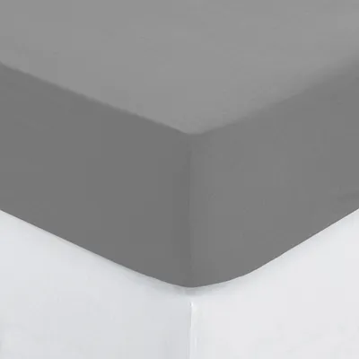 Produktbild von Sábana Bajera Ajustable Atmosphera Gris (90 x 190 cm)