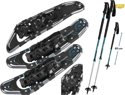 Image de KOMPERDELL Trailblazer Raquettes T25 Alu Randonnée Skis de randonnée Bâtons télescopiques TI2