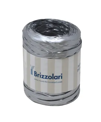 Produktbild von Geschenkband 5 mm x 200 m, Band auf Rolle, Dekoband, silber, matt