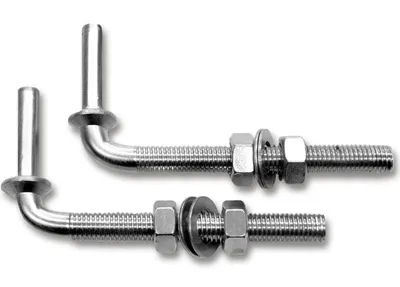 Produktbild von Gewindekloben Set - Edelstahl - Gewindelänge 12,5 cm  - Ø Dorn 10,5 mm (St. € 7,50)