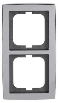 Zdjęcie produktu dla Ramka Busch-Jaeger 2-krotna chrom błyszczący 1722-80G