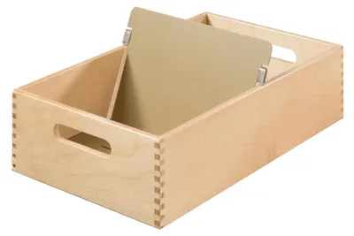 Produktbild von HAN Holz Karteitrog A5 quer für 1.000 - 1.500 Karten unbestückt