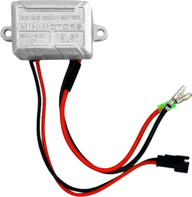 Immagine prodotto di Minimotors, convertitore DC 12V per e-scooter Dualtron, nero