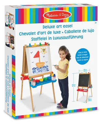 Immagine prodotto di Melissa & Doug: cavalletto da pittura in legno, doppio lato