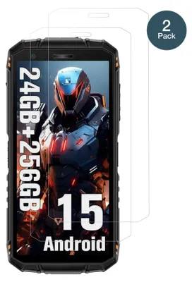 Produktbild von 2x Schutzfolie für DOOGEE Fire 3 Ultra - Anti-Shock 9H Folie dipos Glass Kunststoffglas