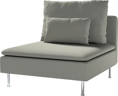 Produktbild von Dekoria Bezug für Söderhamn Sitzelement 1, grau, Bezug für Sitzelement 1