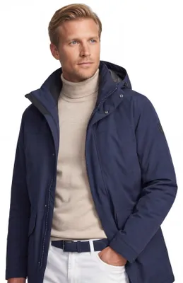 Produktbild von Parka Tenson dunkelblau mit brusttasche