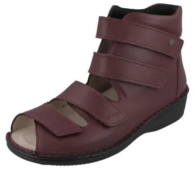 Produktbild von FINN COMFORT PROPHYLAXE 96402 Damen Sandale rot Glattleder - Größe: 40
