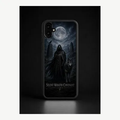 Produktbild von Samsung A16 Hülle Handyhülle Schutzhülle Case mit Schattengeist Motiv – LUNØIR ©