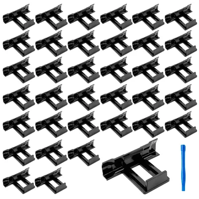 36 Solar-Ablaufclips 40 mm, Wasserablauf für PV-Module