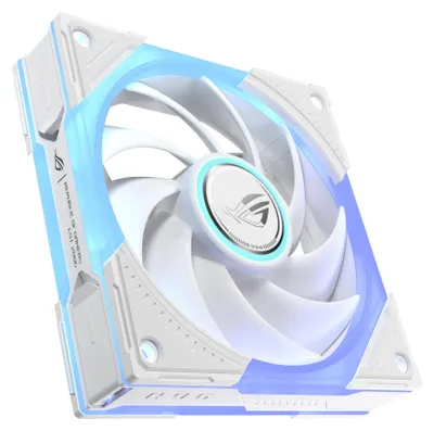 Obrázok produktu pre ASUS ROG Eurux GR120 ARGB Fan White Single Pack, Ventilátor, 12 cm, Biela