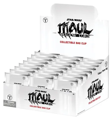 Image de Star Wars : Maul - Seigneur des Ombres, série de porte-clés en PVC 3D, présentoir (24 pièces)