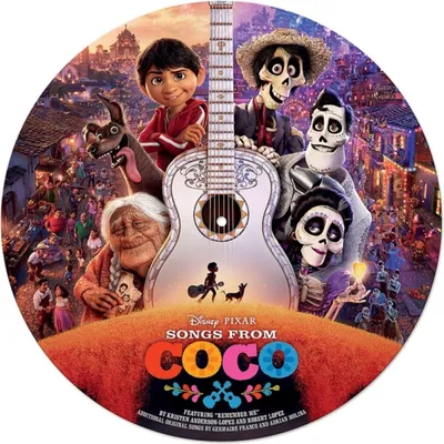 Produktbild von Various Artists - Songs From Coco (Original Soundtrack) (Picture Disc) (LP)