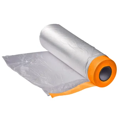 Produktbild von Fineline Malerband mit Abdeckfolie 140 cm x 33 m