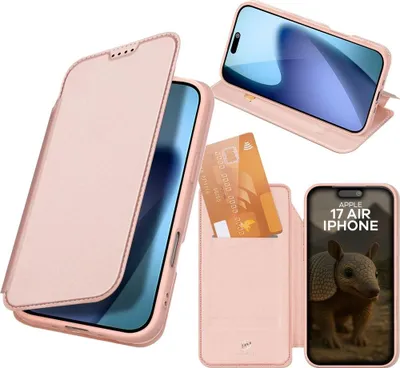 Produktbild von DUX DUCIS iPhone Air Cover with Stand - Pink