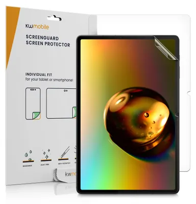 Produktbild von kwmobile 2x Schutzfolie kompatibel mit Samsung Galaxy Tab S8 - Folie klar Full Screen Tablet