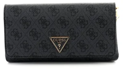 Produktbild von Guess Noelle Mini Clutch grau mit Muster 11,7 x 21 x 4,2