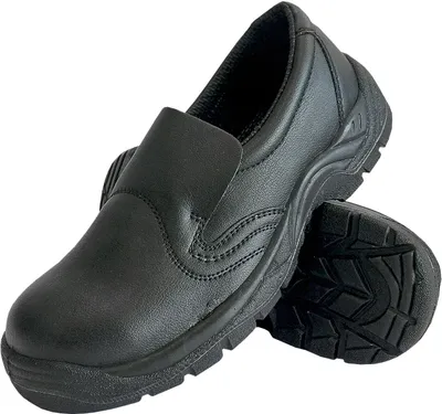 Produktbild von Arbeitsschuhe Sicherheitsschuhe Schwarz Küchenschuhe Gastro SB (BRFODREIS) Gr. 38
