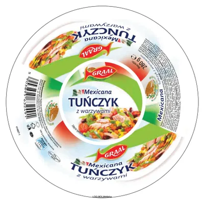 Image de Graal Salade mexicaine au thon et aux légumes 280 g