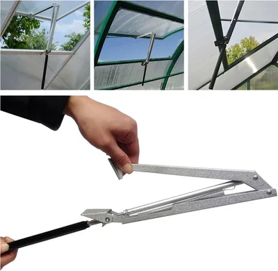 Produktbild von VINGO Automatischer Gewaechshaus Fensteroeffner Fensterheber fuer Fruehbeet Gartenhaus