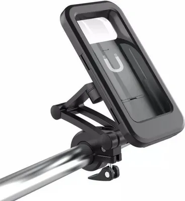 Produktbild von Universal Handyhalterung Fahrrad Motorrad Wasserdicht - Bike Phone Holder/Mount/Lenker Handy Halter for iPhone 15 14 13 12 11 Pro Max/Plus/Samsung Galaxy S24 S23 S22 Ultra Huawei Mate Xiaomi
