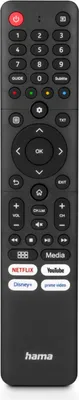 Produktbild von Hama Universal-Fernbed. für Hisense IR, lernfähig, mit 4 App-Tasten