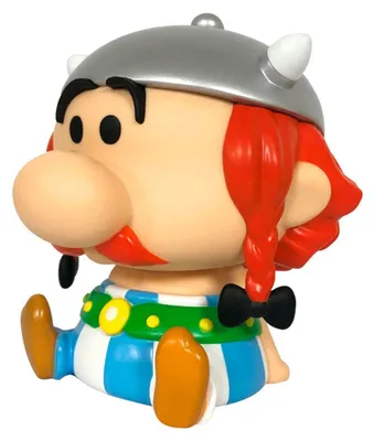 Productafbeelding van Asterix en Obelix, kleine spaarvarken, 16,5 cm