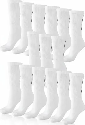 Immagine prodotto di Hummel Fundamental 3-Pack Calzino Bianco Bianco 33-36