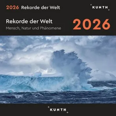 Produktbild von Rekorde der Welt - KUNTH 365-Tage-Abreißkalender 2026