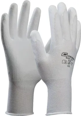 Produktbild von GEBOL Schutzhandschuh Micro Flex Arbeitshandschuh weiß Größe 11 | 1 Paar