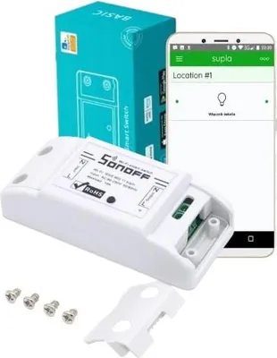 Produktbild von Sonoff Basic R2 - WLAN-gesteuertes Relais mit Software-Update-Service auf SUPLA