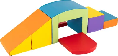 Produktbild von DREAMADE 6 TLG. Bauklötze, Softbausteine zum Toben und Klettern, Schaumstoffbausteine für Kinder ab 1 Jahr, unendliche Kombinationen