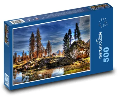 Obrázek produktu pro martinpuzzle - Puzzle 500 - Podzimní krajina Dolomit