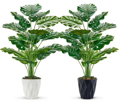 Productafbeelding van Set van 2 kunstplanten voor woonkamerdecoratie