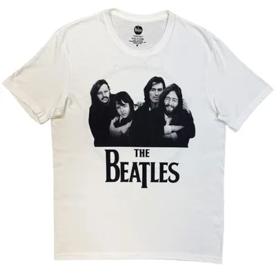Image de T-shirt « Anthology » des Beatles pour homme/femme (unie), imprimé au dos RO15751 (XL) (blanc)