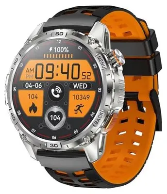 Produktbild von findtime Smartwatch Herren Damen Fitnessuhr mit Telefonfunktion Smart Watch mit Schlafmonitor Schrittzähler 100+ Sportmodi IP68 Wasserdicht Fitness Tracker für Android iOS