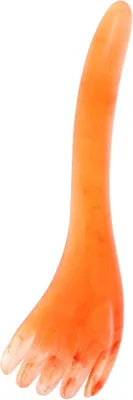 Obrázek produktu pro Jadeitový masážní hřeben s 5 hroty, pro samomasáž k uvolnění obličeje a chodidel pro ženy